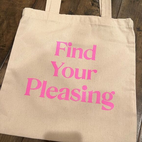Harry Styles Pleasing Pink Canvas LA Pop Up Shop Tote Bag - Picture 3 of 5